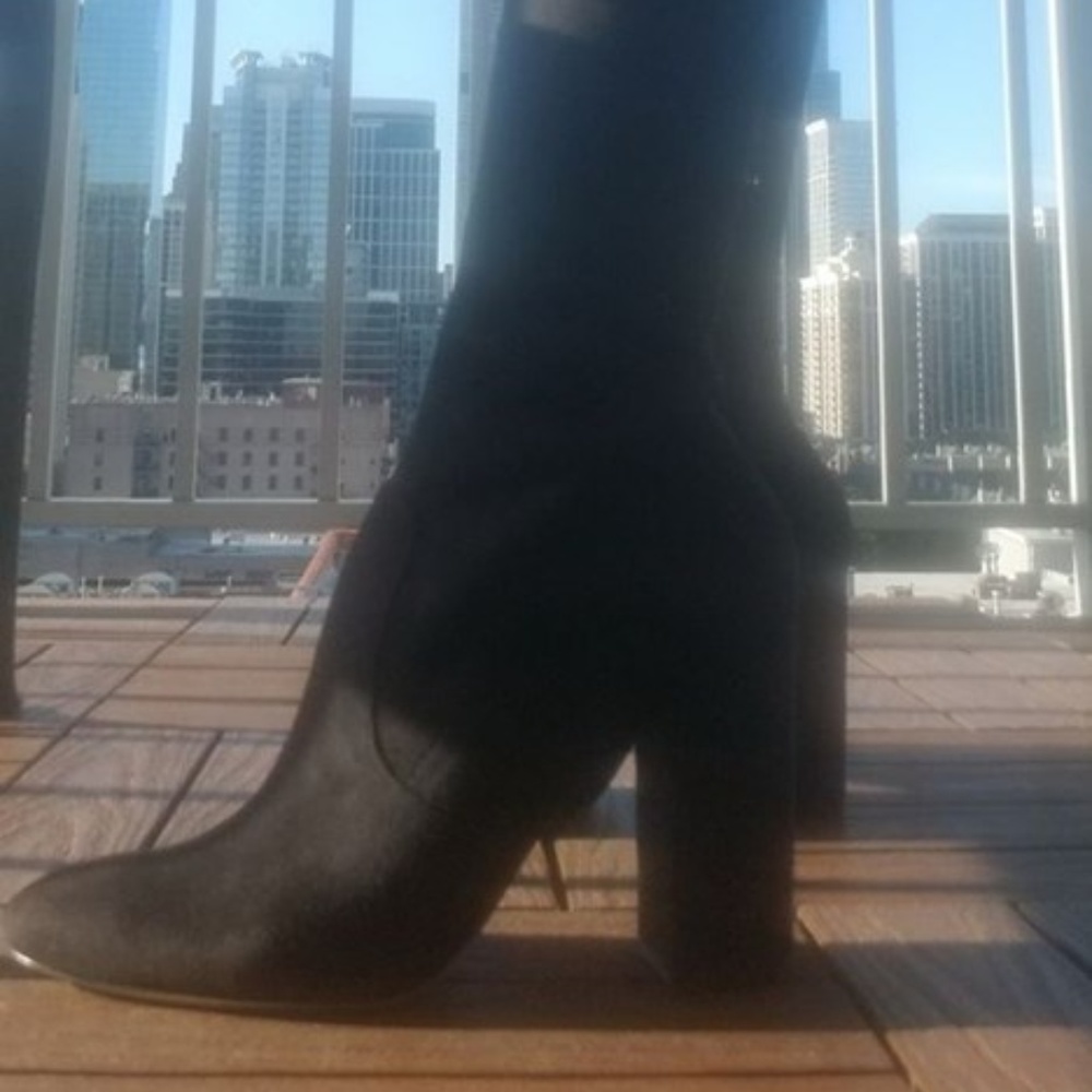 Aldo suede - over the knee - high heel boots,Maede